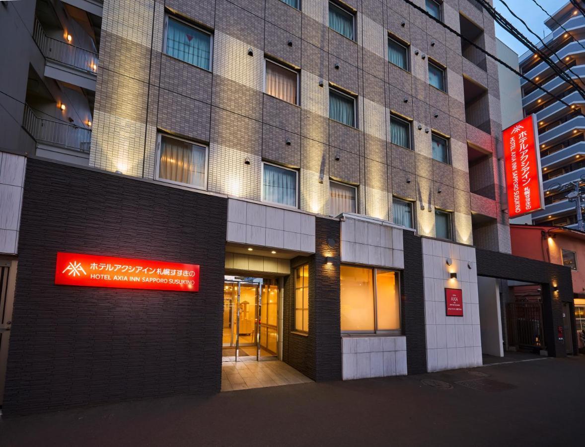 Hotel Axia Inn Sapporo Susukino Kültér fotó