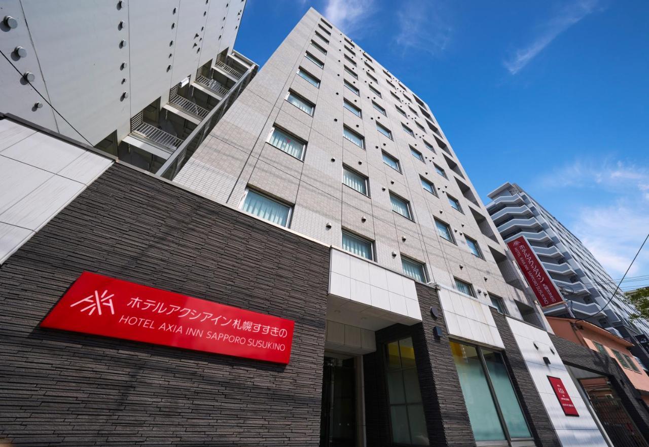 Hotel Axia Inn Sapporo Susukino Kültér fotó