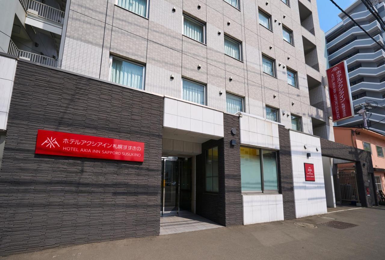 Hotel Axia Inn Sapporo Susukino Kültér fotó