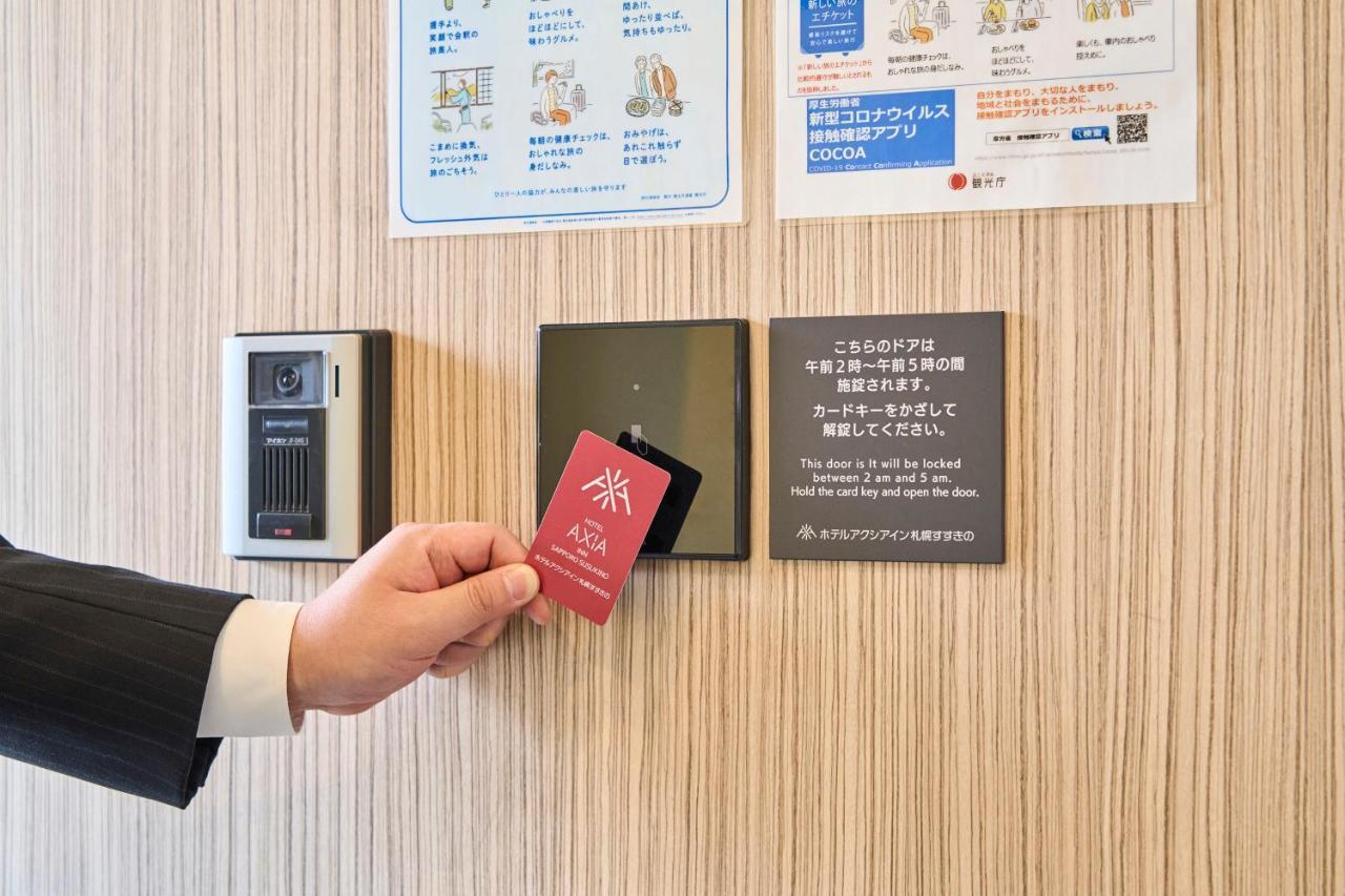 Hotel Axia Inn Sapporo Susukino Kültér fotó