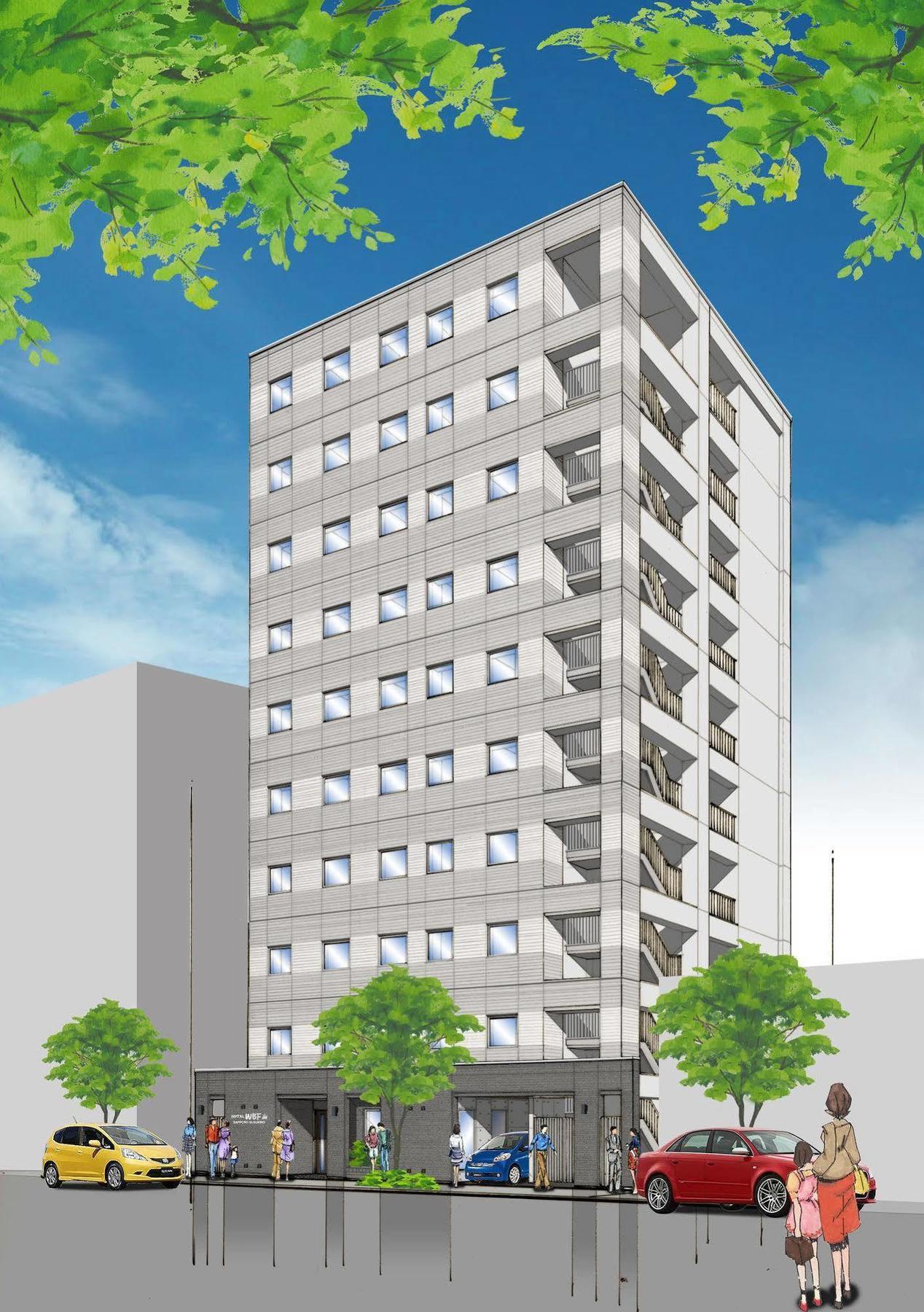 Hotel Axia Inn Sapporo Susukino Kültér fotó