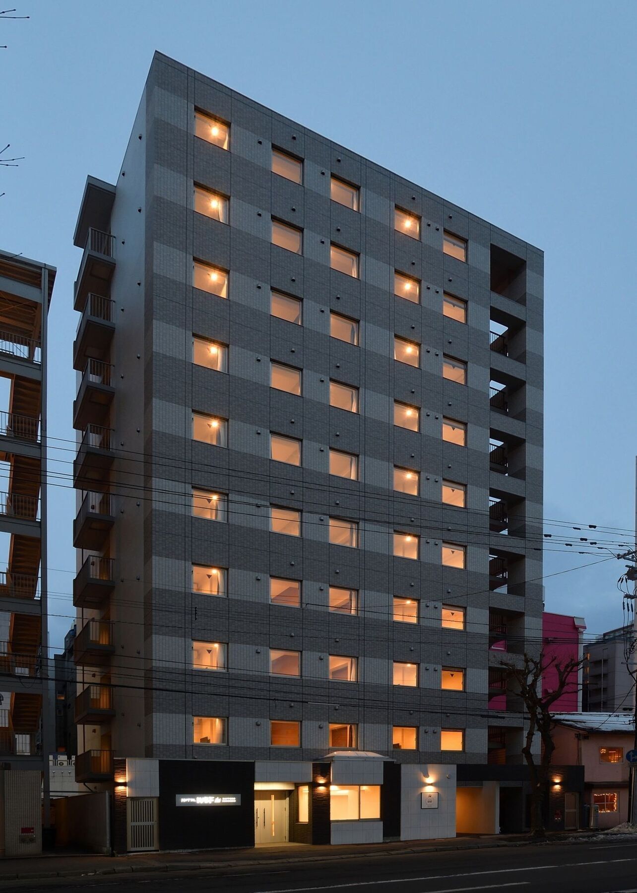 Hotel Axia Inn Sapporo Susukino Kültér fotó
